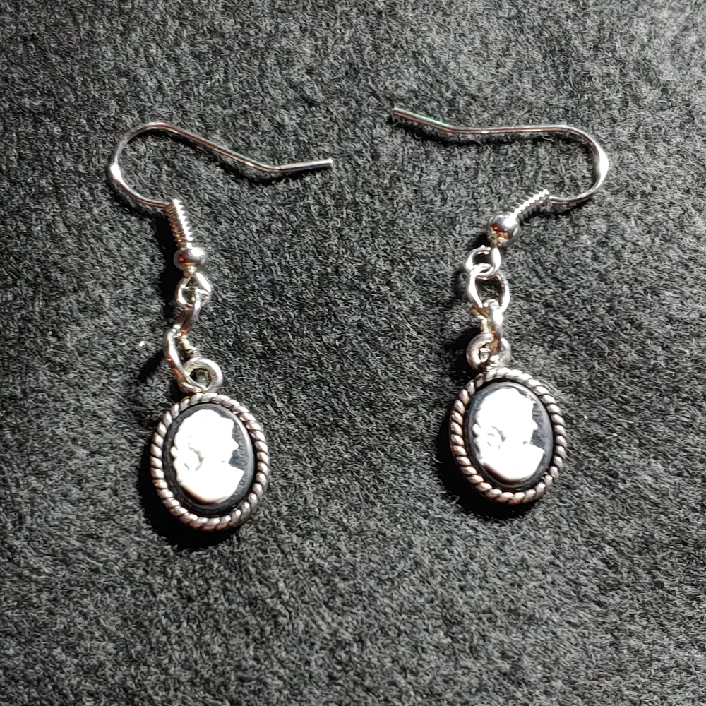 Cameo Earrings